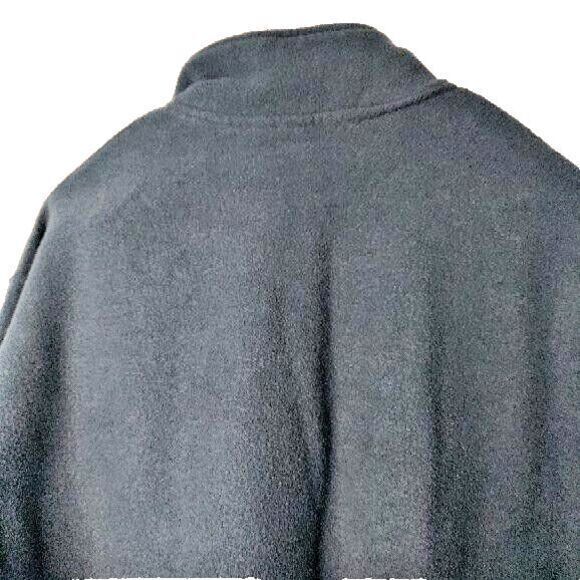 Walt Disney World Mickey Mouse Logo Men M‎ Blue 1/4 Zip Fleece Theme Park Jacket - Picture 6 of 6